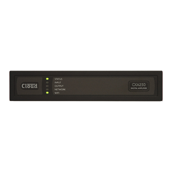 Cloud CXA125 Quick Start Manual