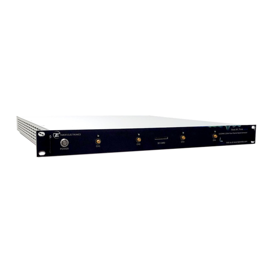 Tabor Electronics Lucid Series User Manual