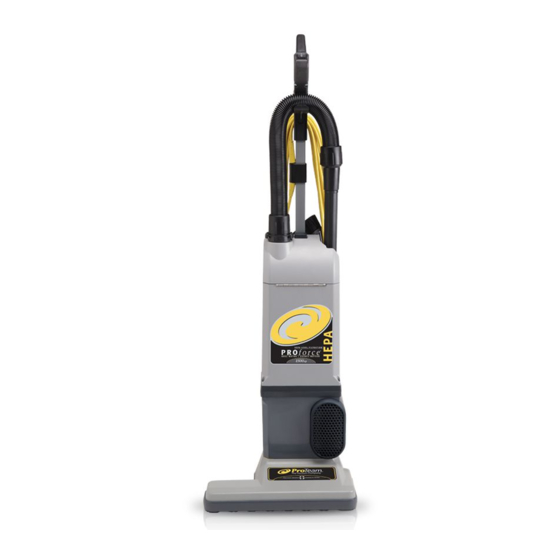 ProTeam ProForce 1500XP Getting Started