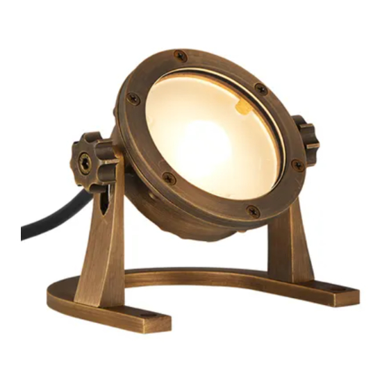 AMP Lighting HydraPro AUL-8001-25-B-BZ Installation & Maintenance Manual
