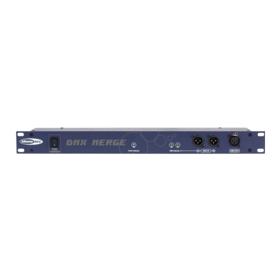 SHOWTEC DMX Merge V2 Manual