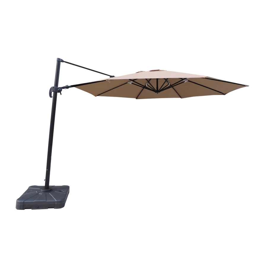 Island Umbrella Sunbrella Victoria Manual