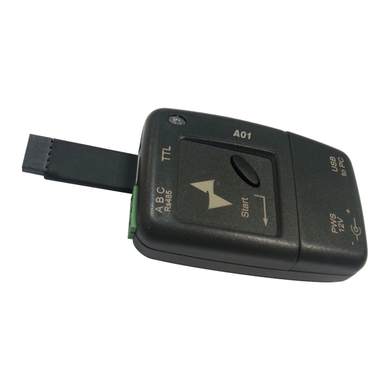 Ascon tecnologic A01 Instruction Manual