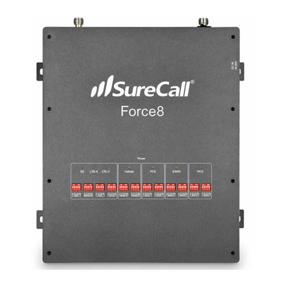 SureCall FORCE8 Industrial Installation And User Manual