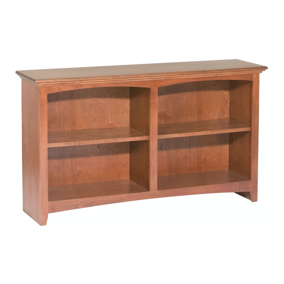 Whittier Wood Furniture McKenzie 1550b Assembly Instructions