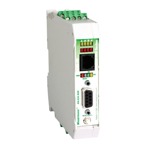 Wavetronix Click 512 Using Manual