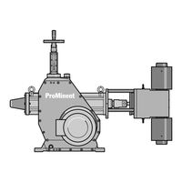 ProMinent Makro/ 5 HK Operating Instructions Manual