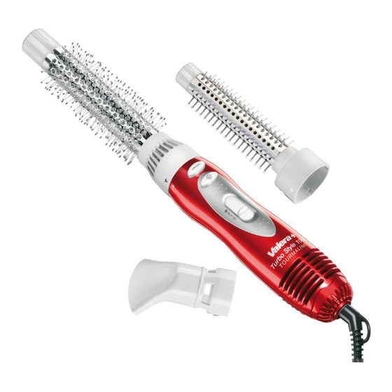 VALERA TURBO STYLE 1000 TOURMALINE Instructions For Use Manual
