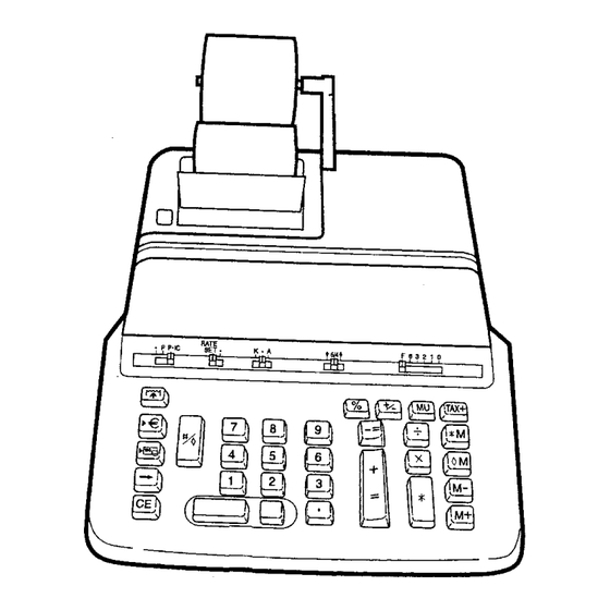 Sharp CS-2635E Operation Manual