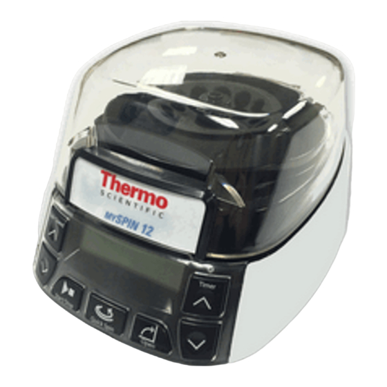 Thermo Scientific mySPIN 12 Instruction Manual