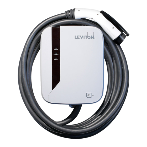 Leviton evr-green EVR40-B2C Installation Manual