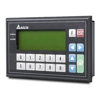 Delta TP04G-BL-C Instruction Sheet
