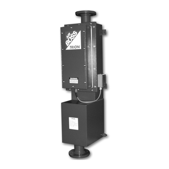 Trion Air Boss 38 Series Cleaners Manuals