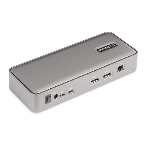 StarTech.com 129N-USBC-KVM-DOCK Quick Start Manual