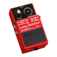 Boss RC-1 User Manual