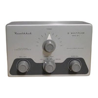 Heathkit Q MULTIPLIER Assembly And Operation Manual