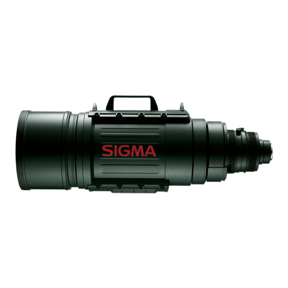 Sigma 597 Instructions