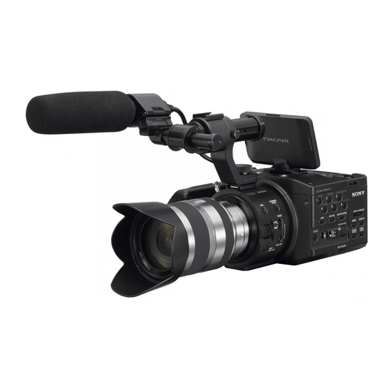 Sony NEX-FS100 Handbook