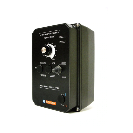 KB Genesis KBAC-24D Installation & Operation Manual