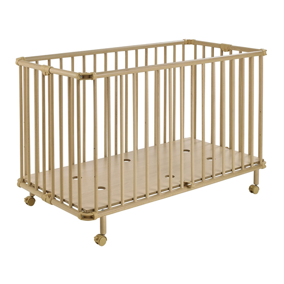 Geuther Mayla 1131KB Baby Cot Manuals