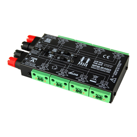 Hill Audio SPB-8420 User Manual