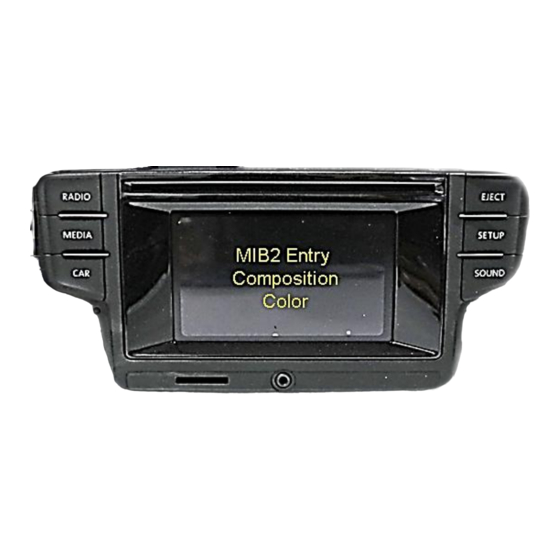 Car-Interface CI-RL2-MIB2-E Manuals