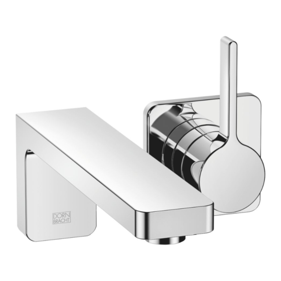 Dornbracht LULU 36 860 710 Series Installation Instructions Manual