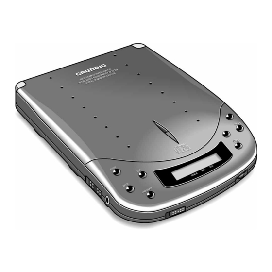 Grundig CDP 200 Service Manual