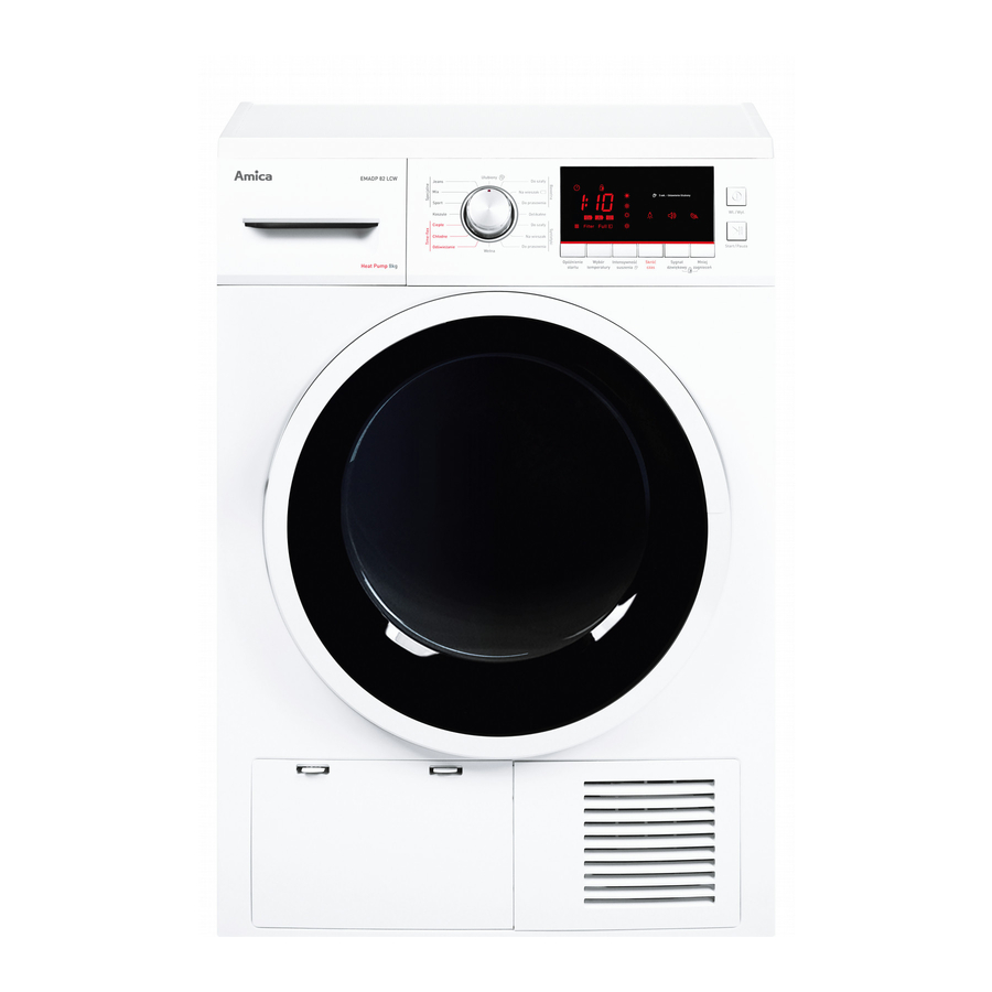 Amica WTP 14321 W Manuals