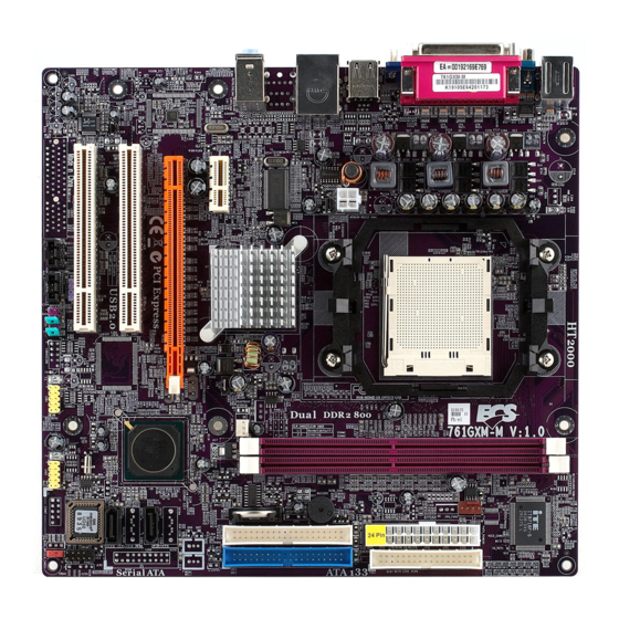 ECS 761GXM-M2 Manual