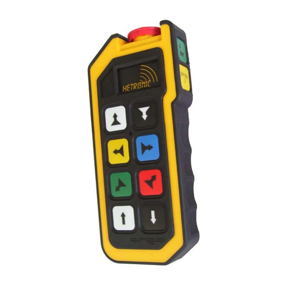 HETRONIC ERGO F Quick Reference