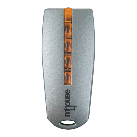 Mhouse TX3 Manual