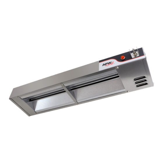 APW Wyott FD Series Owner's Manual