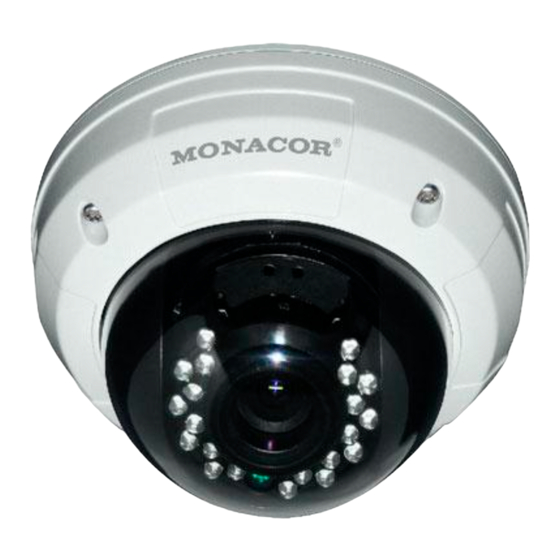 Monacor security TVCCD-250SET Operating Instructions