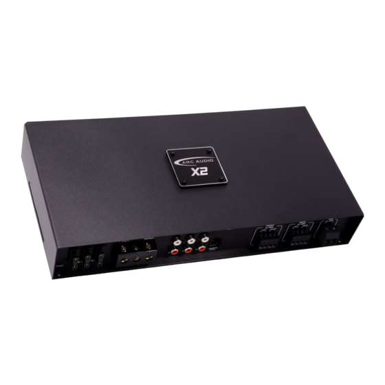 ARC Audio X2 850.5 Owner's Manual