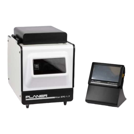 Planer 370-M Series Instructions For Use Manual