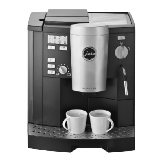 Jura IMPRESSA Scala Instructions For Use Manual