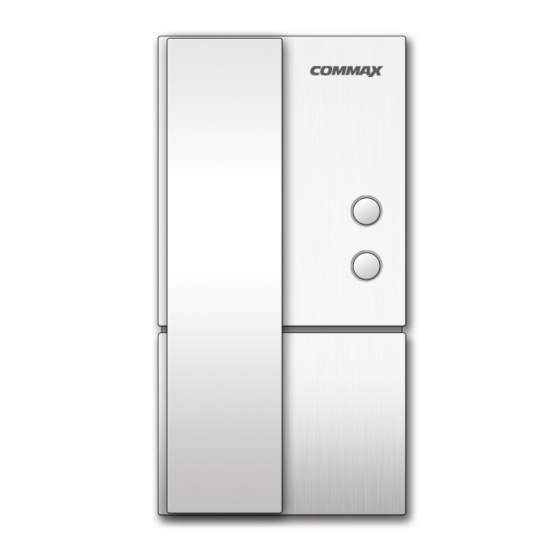 Commax DP-ML User Manual