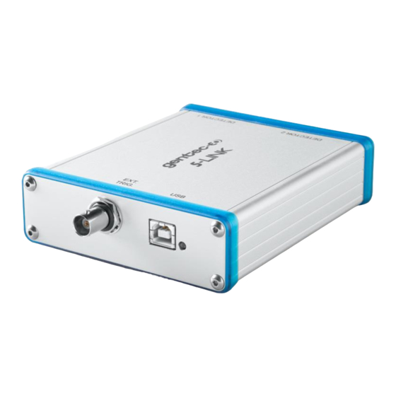 Gentec S-LINK User Manual