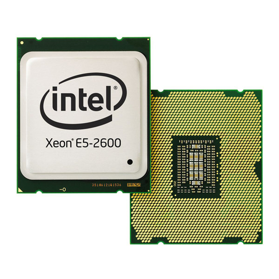Intel Xeon E5-2600 Series Monitoring Manual