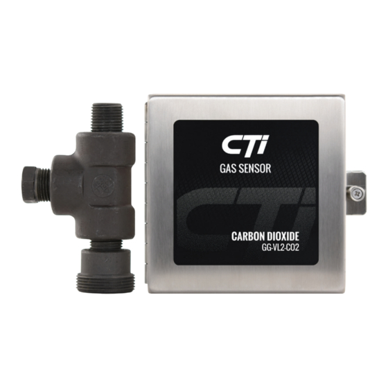 User Manuals: CTI GG-VL2-CO2 Vent Sensor