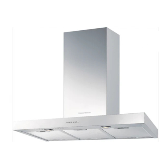 Kuppersbusch DW9310.0E Ventilation Hood Manuals