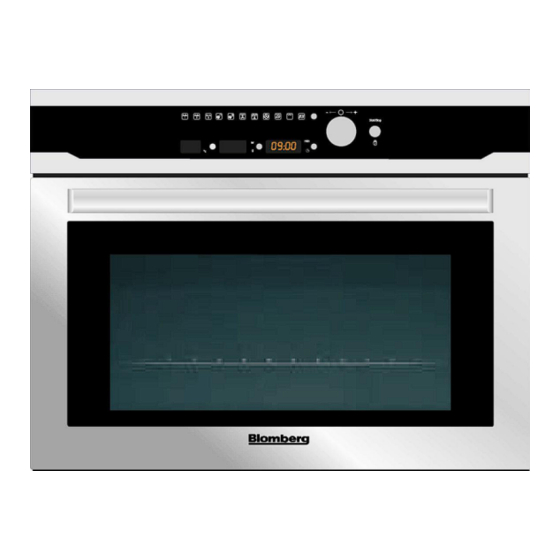 Blomberg BKE 9270 X Microwave Oven Manuals