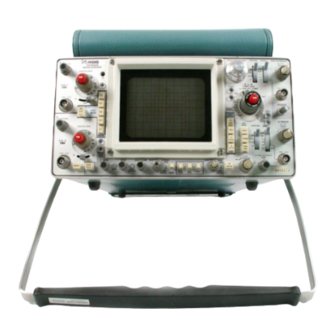 Tektronix 466 Instruction Manual