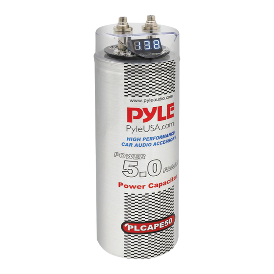 Pyle PLCAPE50 User Manual