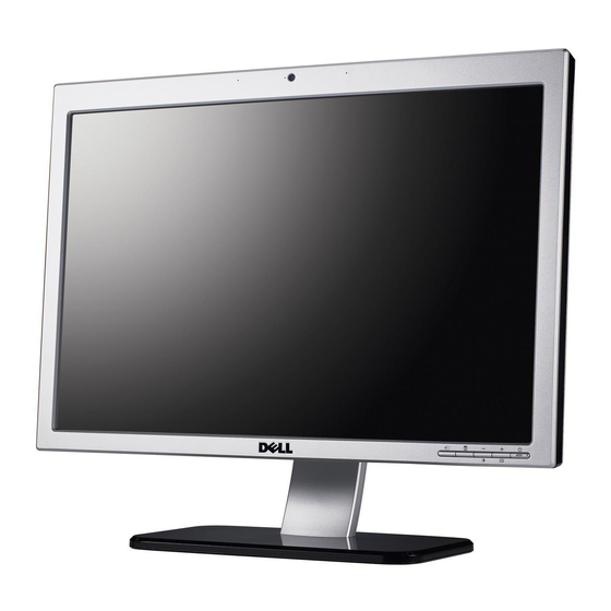 Dell SP2008WFP - 20" LCD Monitor Setup Manual