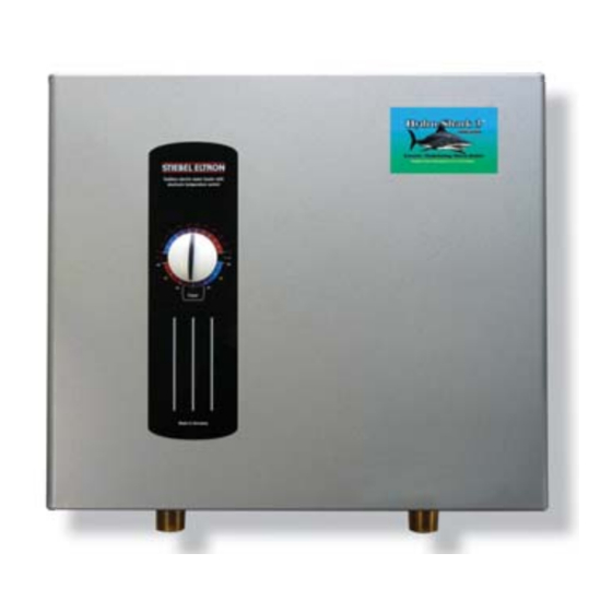 Stiebel Eltron Hydro-Shark SH3-07 Manuals