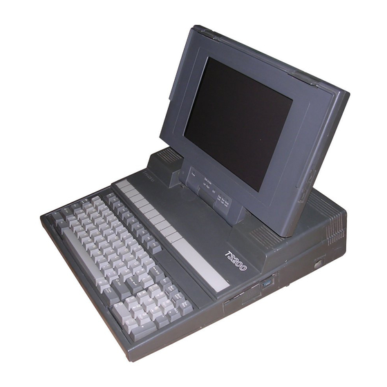Toshiba T3200 Owner's Manual