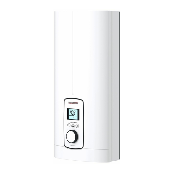 STIEBEL ELTRON DEL 27 AU Operation And Installation