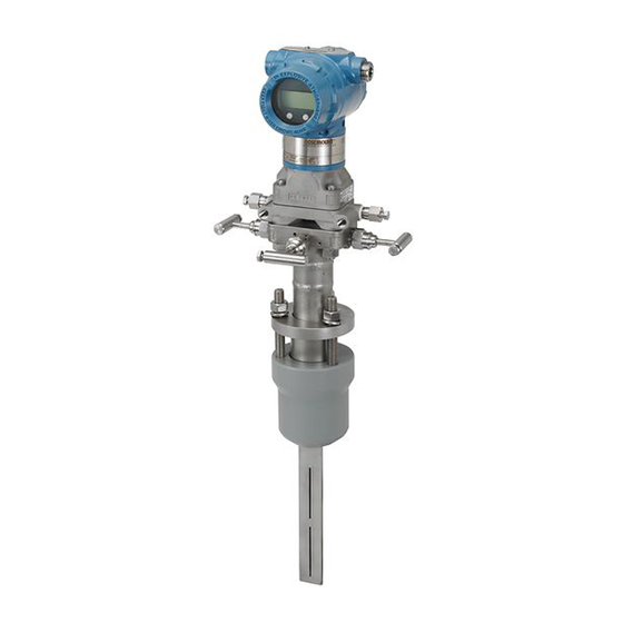 Emerson Rosemount 3051SF Series Quick Start Manual